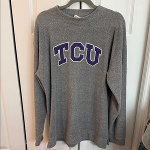 Gray TCU Sweatshirt